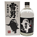 鶴齢　雪男 　本格粕取り焼酎　(箱入り)